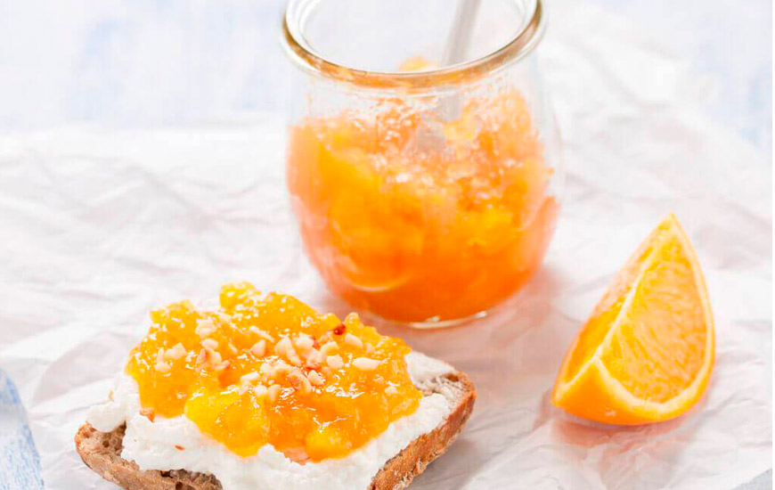 como hacer mermelada de naranja